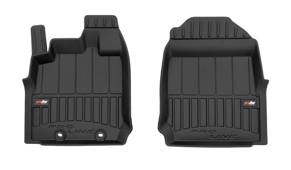 Tappetini auto a vaschetta Isuzu D-Max, fabbricazione 01.2021 - presente, carrozzeria pick-up cabina allungata a 4 porte, con porte posteriori a ribalta | 3D426948