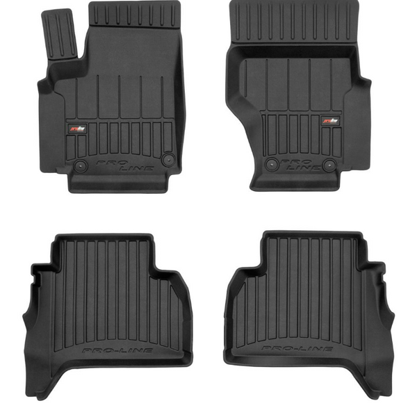 Tappetini auto a vaschetta Volkswagen Amarok, fabbricazione 08.2010 - 2020, carrozzeria pick-up doppia cabina | 3D427143