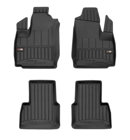 Tappetini auto a vaschetta Fiat Doblo I, fabbricazione 2001 - 2010, carrozzeria van | 3D427242