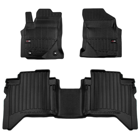 Tappetini auto a vaschetta Toyota Hilux, fabbricazione 09.2016 - presente, carrozzeria pick-up | 3D427747