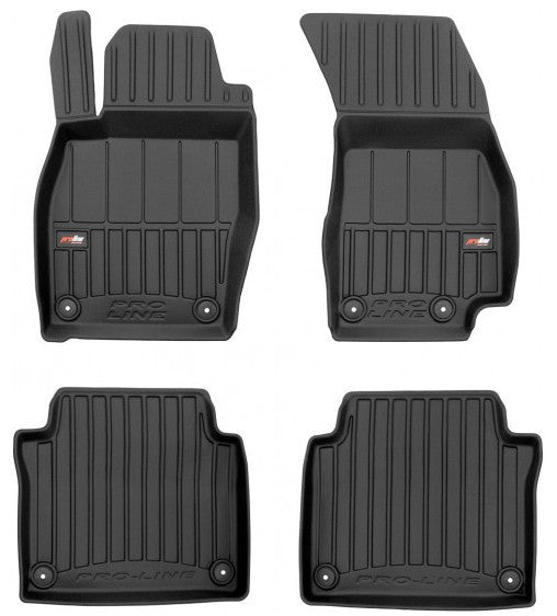 Tappetini auto a vaschetta Audi A8 D5, fabbricazione 11.2017 - presente, carrozzeria berlina non corrisponde al modello long | 3D428546