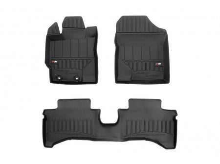 Tappetini auto a vaschetta Toyota Yaris III Hybrid, fabbricazione 09.2011 - 08.2020, carrozzeria hatchback | 3D428867