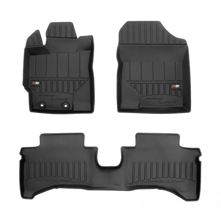 Tappetini auto a vaschetta Toyota Yaris III Hybrid, fabbricazione 09.2011 - 08.2020, carrozzeria hatchback | 3D428867