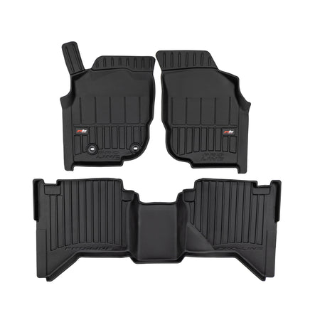 Tappetini auto a vaschetta Toyota Hilux, fabbricazione 2006 - 08.2016, carrozzeria pick-up | 3D429864