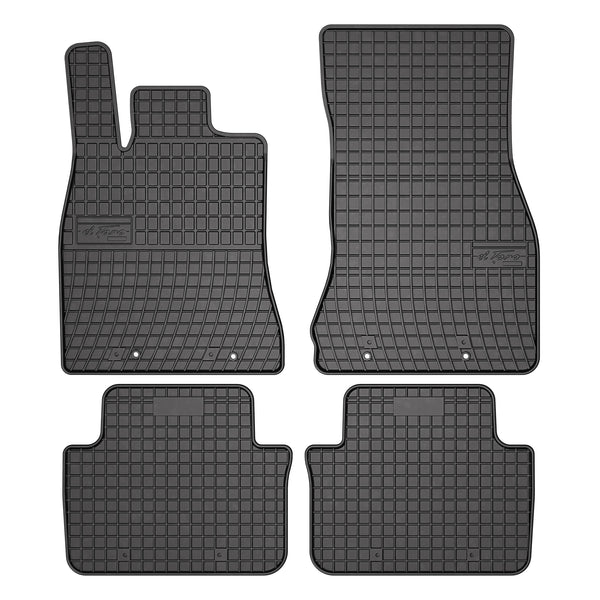 Tappetini auto in gomma Jaguar XF, fabbricazione 2008 - 10.2012, carrozzeria auto famigliare | ET410404