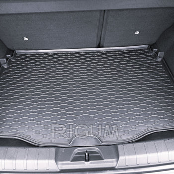 Vasche baule Fiat 600 Hybrid, carrozzeria hatchback, fabbricazione 01.2024 - presente, bagagliaio con pavimento in posizione inferiore e superiore | 414042