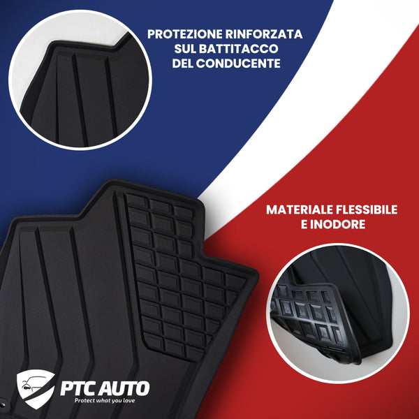 Tappetini auto a vaschetta Mazda 2 Hybrid, fabbricazione 2022 - presente, carrozzeria hatchback | AP1132