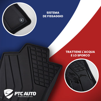 Tappetini auto a vaschetta Mazda 2 Hybrid, fabbricazione 2022 - presente, carrozzeria hatchback | AP1132