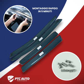 Deflettori aria () Fiat Tipo, fabbricazione 01.2016 - presente, carrozzeria hatchback, 4 pezzi | PV1339X1340