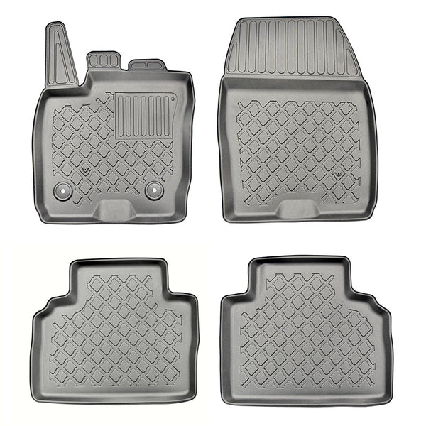 Tappetini auto a vaschetta Ford Tourneo Courier, fabbricazione 06.2014 - presente, carrozzeria van 5 posti, anche facelift | 603126