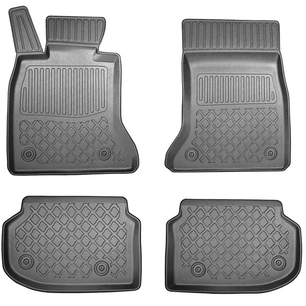 Tappetini auto a vaschetta BMW Serie 5 F10, fabbricazione 03.2010 - 2013, carrozzeria berlina prima del facelift, senza x-drive | 603163