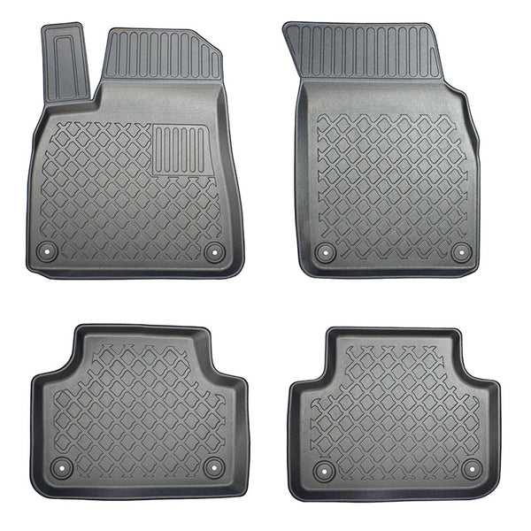 Tappetini auto a vaschetta Audi Q7 4M, fabbricazione 06.2015 - presente, carrozzeria suv 5-7 posti, senza terza fila | 603213