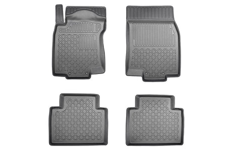 Tappetini auto a vaschetta Nissan X-Trail T32, fabbricazione 08.2014 - 12.2021, carrozzeria suv 5-7 posti, senza terza fila | 603271
