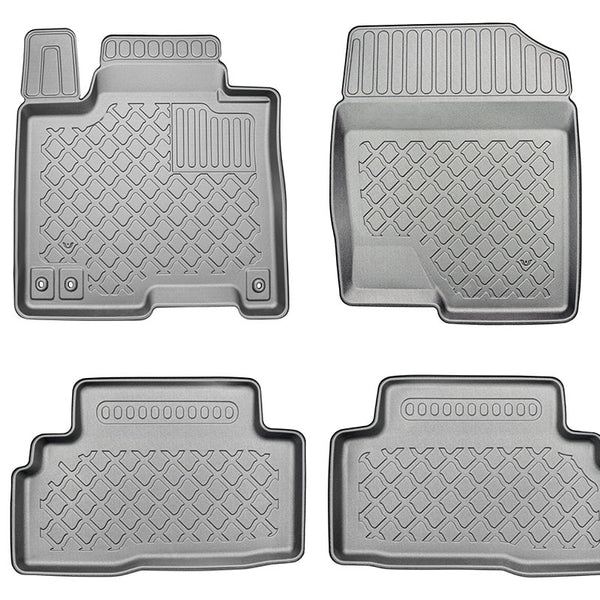 Tappetini auto a vaschetta Hyundai Tucson Hybrid, fabbricazione 12.2020 - presente, carrozzeria suv non corrisponde a 48-hybrid, mild hybrid e plug-in hybrid | 603327