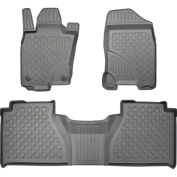 Tappetini auto a vaschetta Mercedes Classe X Clasa X, fabbricazione 01.2016 - presente, carrozzeria pick-up senza l'estintore fissato al passeggero a destra | 603361