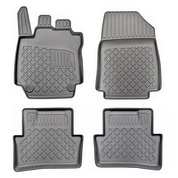 Tappetini auto a vaschetta Renault Captur I, fabbricazione 04.2013 - 12.2019, carrozzeria suv | 603462