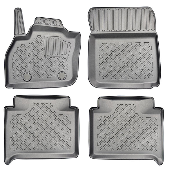 Tappetini auto a vaschetta Renault Zoe, fabbricazione 12.2012 - 05.2019, carrozzeria hatchback prima del facelift | 603481