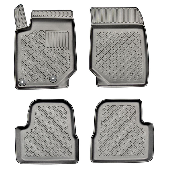 Tappetini auto a vaschetta Opel Corsa F, fabbricazione 06.2019 - presente, carrozzeria hatchback non corrisponde al modello elettrico, ibrido e mhev | 603577