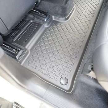 Tappetini auto a vaschetta Mercedes EQS V296 electric, fabbricazione 12.2022 - presente, carrozzeria suv esclusa la 3a fila | 604024