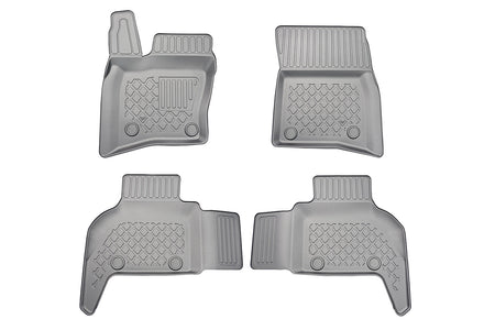 Tappetini auto a vaschetta Land Rover Defender 130, fabbricazione 01.2020 - presente, carrozzeria suv 7 posti, senza terza fila | 604166