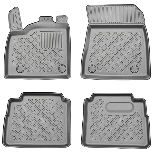 Tappetini auto a vaschetta Nissan X-Trail e-Power, fabbricazione 09.2022 - presente, carrozzeria suv 5-7 posti, senza terza fila | 604194