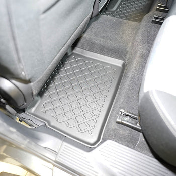 Tappetini auto a vaschetta Nissan X-Trail e-Power, fabbricazione 09.2022 - presente, carrozzeria suv 5-7 posti, senza terza fila | 604194