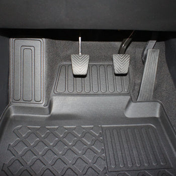 Tappetini auto a vaschetta Kia Carens III, fabbricazione 04.2013 - 08.2019, carrozzeria van 5-7 posti, senza terza fila | 603187