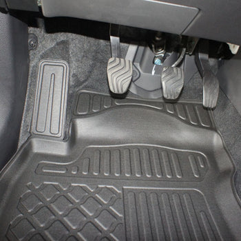 Tappetini auto a vaschetta Nissan X-Trail T32, fabbricazione 08.2014 - 12.2021, carrozzeria suv 5-7 posti, senza terza fila | 603271