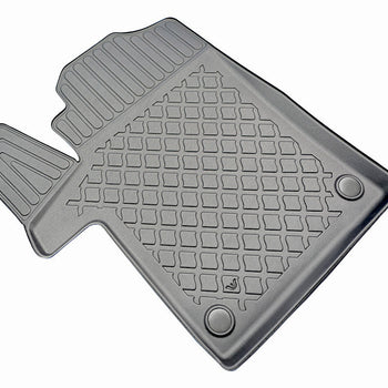 Tappetini auto a vaschetta Mercedes EQV, fabbricazione 10.2020 - presente, carrozzeria van esclusa la 3a fila | 603352