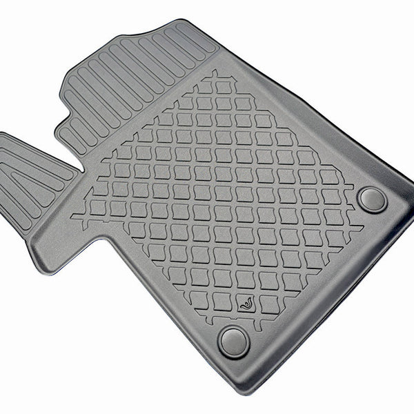 Tappetini auto a vaschetta Mercedes EQV, fabbricazione 10.2020 - presente, carrozzeria van esclusa la 3a fila | 603352