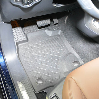 Tappetini auto a vaschetta Mercedes Classe X Clasa X, fabbricazione 01.2016 - presente, carrozzeria pick-up senza l'estintore fissato al passeggero a destra | 603361