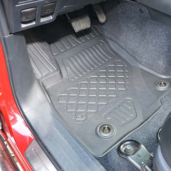 Tappetini auto a vaschetta Toyota Hilux, fabbricazione 09.2016 - presente, carrozzeria pick-up doppia cabina | 603380