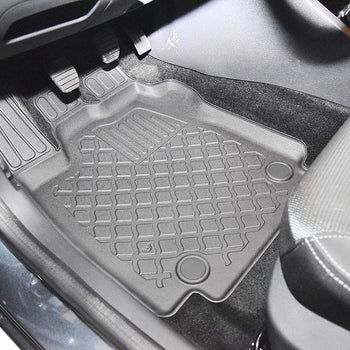 Set Tappetini Gomma 3D Renault Clio 4 2013-2019 Bordo Alto Wielganizator