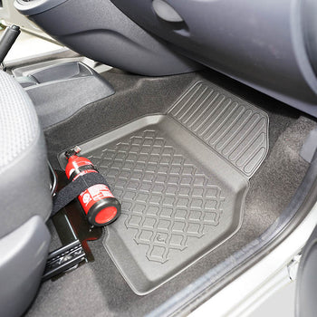 Tappetini auto a vaschetta Mercedes Citan, fabbricazione 10.2012 - 08.2021, carrozzeria van 5-7 posti, passo l1, senza terza fila | 603028