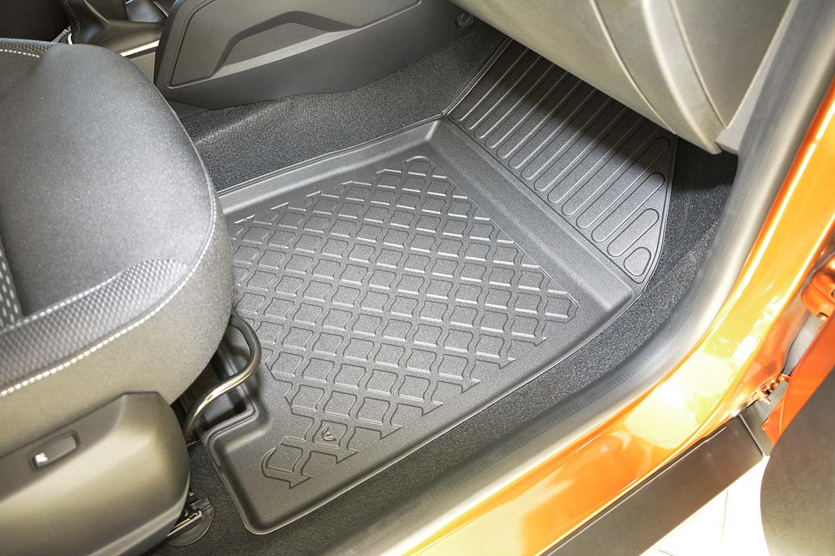 Tappetino Per Bagagliaio Dacia Duster II Dal 2018, In PE Resistente, Bordi Rialzati 4 Cm