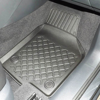 Tappetini auto a vaschetta Volkswagen Sharan II, fabbricazione 09.2010 - presente, carrozzeria van 5-7 posti, senza terza fila | 603093