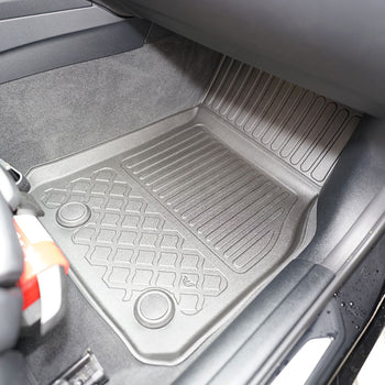 Tappetini auto a vaschetta BMW Serie 4 F36, fabbricazione 07.2014 - 2020, carrozzeria gran coupé senza x-drive | 603156