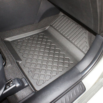 Tappetini auto a vaschetta Kia Carens III, fabbricazione 04.2013 - 08.2019, carrozzeria van 5-7 posti, senza terza fila | 603187