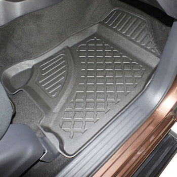 Tappetini auto a vaschetta Nissan Navara, fabbricazione 01.2016 - presente, carrozzeria pick-up doppia cabina | 603274