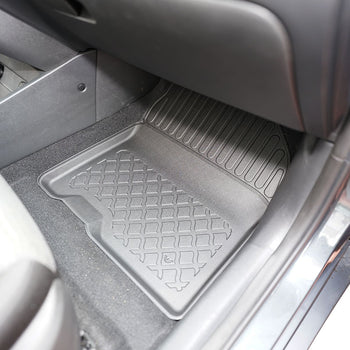 Tappetini auto a vaschetta Hyundai Kona electric, fabbricazione 08.2018 - 03.2023, carrozzeria suv non corrisponde al modello ibrido | 603322