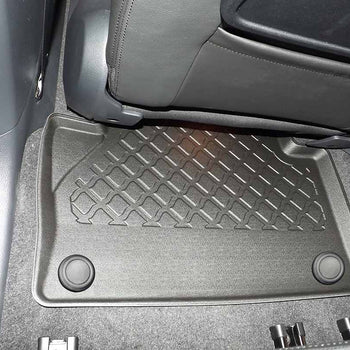 Tappetini auto a vaschetta Volkswagen Sharan II, fabbricazione 09.2010 - presente, carrozzeria van 5-7 posti, senza terza fila | 603093