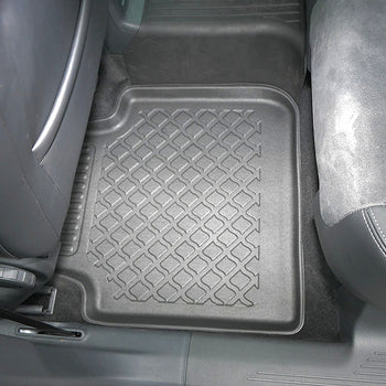 Tappetini auto a vaschetta Volkswagen Tiguan II Allspace, fabbricazione 11.2017 - 2024, carrozzeria suv 5-7 posti, senza terza fila | 603293