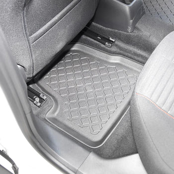 Tappetini auto a vaschetta Peugeot 208 II, fabbricazione 06.2019 - presente, carrozzeria hatchback anche facelift, non corrisponde al modello elettrico, ibrido e mhev | 603577