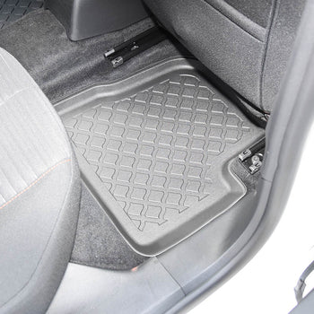 Tappetini auto a vaschetta Peugeot 208 II, fabbricazione 06.2019 - presente, carrozzeria hatchback anche facelift, non corrisponde al modello elettrico, ibrido e mhev | 603577