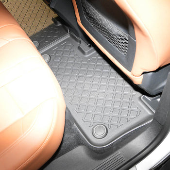 Tappetini auto a vaschetta Citroen DS 7 Crossback E-Tense, fabbricazione 01.2019 - presente, carrozzeria suv non corrisponde alla versione con tunnel mediano sulla fila dei 2 posti | 603910