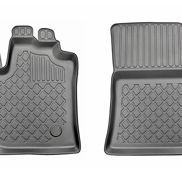 Tappetini auto a vaschetta Dacia Dokker, fabbricazione 11.2012 - 09.2021, carrozzeria van 2-5 posti, prima fila | 653054