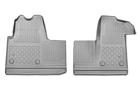 Tappetini auto a vaschetta Renault Master III, fabbricazione 2010 - presente, carrozzeria van 2-3 posti, battaglia corta, medio e lunga | 653489