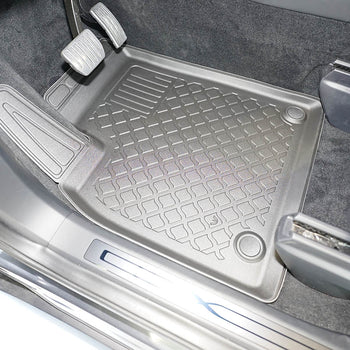 Tappetini auto a vaschetta Tesla Model X Facelift, fabbricazione 01.2021 - presente, carrozzeria suv 5/6/7 posti, tappetini per auto anteriori | 653875