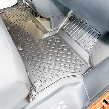 Tappetini auto a vaschetta Volkswagen ID. BUZZ, fabbricazione 05.2022 - presente, carrozzeria van tappetini per auto anteriori | 653898