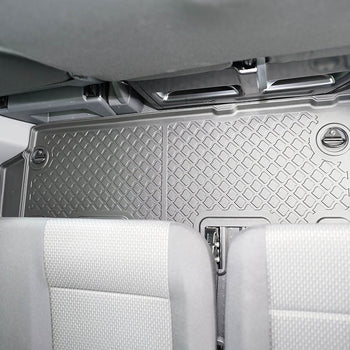 Tappetini auto a vaschetta Volkswagen T6 Transporter, fabbricazione 06.2015 - 2019, carrozzeria van passo lungo, seconda fila | 683105